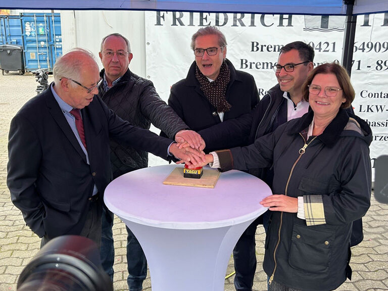 Start der Bauarbeiten