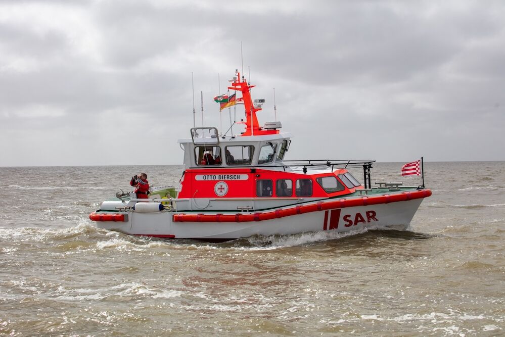 Im Einsatz für die Seenotretter