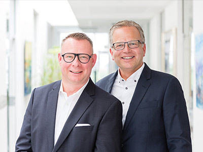 Portrait picture of the two DS managing directors